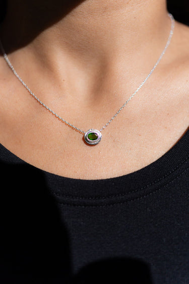 Green Tourmaline Necklace